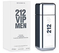 Мужские духи Carolina Herrera 212 VIP Men Tester (Каролина Эррера 212 Вип Мэн) 100 ml/мл Тестер