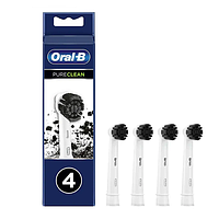 Насадка угольная для щетки Oral b Precision Pure Clean (4шт) зубные насадки оралби браун c углем пуре eb20