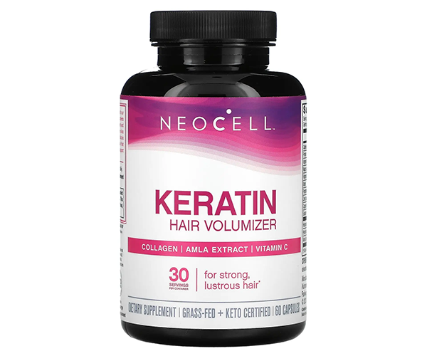 Купить Коллаген и кератин объем волос NeoCell (Keratin hair volumizer ...