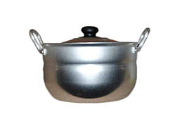 Каструля ал. сферична 2,4л з кришкою ТМ INTEROS   Solmir