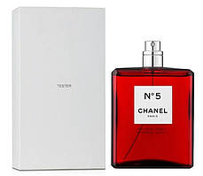 Жіночі парфуми Chanel Chanel No 5 Red Edition Tester (Шанель Шанель №5 Ред) Парфумована вода 100 ml/мл Тестер