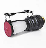 Ліхтар світлодіодний акумуляторний Stenson ME-4515 1W+30LED, чорний, фото 4