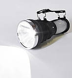 Ліхтар світлодіодний акумуляторний Stenson ME-4515 1W+30LED, чорний, фото 7