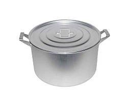 Каструля ал. циліндрична 20л з кришкою ТМ INTEROS   Solmir