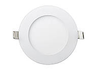 Світлодіодна кругла панель-6Вт (Ø120/Ø107) 4200K, 470 люмен LEZARD, фото 2