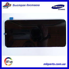 Дисплей із сенсором Samsung A235 Galaxy A23, GH96-15077D, Black, сервісний оригінал (без рамки)