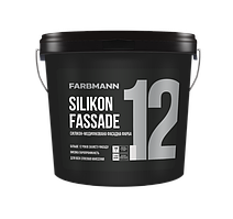 Farbmann Silikon Fassade 12 — силікон-модифікована фасадна фарба (База LA), 0,9 л