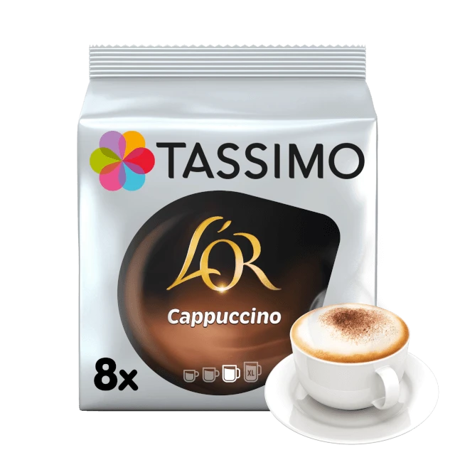 Кава в капсулах Тассімо - Tassimo L'or Cappuccino (8 порцій)