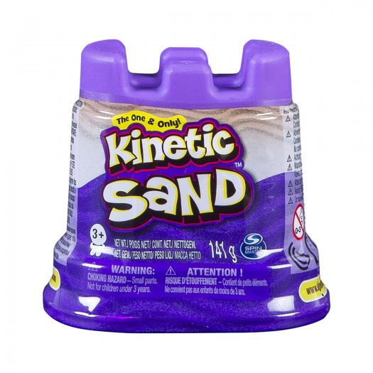 Песок Для Детского Творчества - Kinetic Sand Мини Крепость (Фиолетовый ...