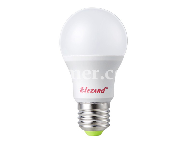 ЛЕД лампочка куля A45 3W 4200K E27 220V LEZARD 442-A45-2703