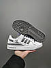 Чоловічі кросівки Adidas Forum Low Grey Four H01942, фото 9