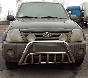 Кенгурятник WT002 (нерж) Suzuki XL7 (1998-2006)