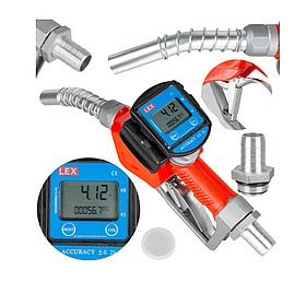 Заправний пістолет LEX M66952 з відсікачем і РК-лічильником