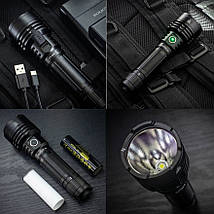 Тактичний ліхтар Sofirn C8L Cree XHP50.3 HI 6500 K 3100LM, далекобійний, фото 5