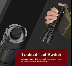 Тактичний ліхтар Sofirn C8L Cree XHP50.3 HI 6500 K 3100LM, далекобійний, фото 6