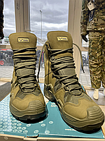 Зимние тактические ботинки Vogel Хаки. Турецкая военная водонепрницаемая обувь. Оригинал Хаки, 40