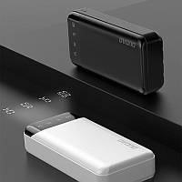 Павербанк Power Bank Dudao 30000 mAh 3x USB с фонариком