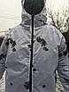 Маскхалат зимний Масккостюм Военный Дождевик костюм белый Тактический, фото 7