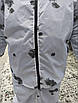 Маскхалат зимний Масккостюм Военный Дождевик костюм белый Тактический, фото 2