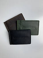 Зеленый цвет денежный зажим для купюр Tommy Hilfiger из натуральной кожи с отделениями по кредитные карты