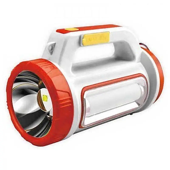 Ліхтар із сонячною панеллю D5158 (LM + 3хCOB) + Powerbank + microUSB (3+2 режими) Червоний Зелений