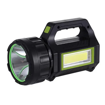 Ліхтар із сонячною панеллю HEL-T95 + Powerbank + microUSB + (3+4 режими)