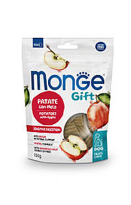 Monge Gift Dog Fruit Chips Sensitive digestion картопля з яблуком (веган)
