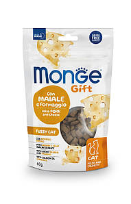 Monge Gift Fussy Cat свинина і сир