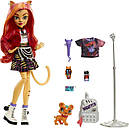 Лялька Монстр Хай Торалей Страйп Базова Monster High Toralei Stripe HHK57, фото 4