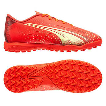 Дитячі сороконіжки Puma Ultra Play TT Junior 106926-03, Червоний, Розмір (EU) — 37