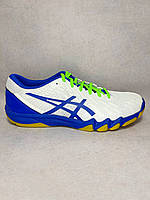 Кроссовки для настольного тенниса Asics Attack Bladelyte 4 (White x Blue)