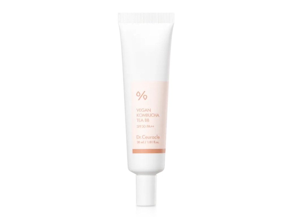 Dr.Ceuracle Vegan Kombucha Tea BB Cream SPF 30/PA++ - Веганський тональний ББ-крем з екстрактом комбучі, 30 мл, фото 1
