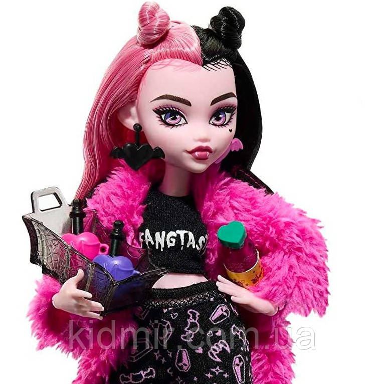 Монстр Хай Дракулаура Лялька Monster High Draculaura Creepover Party HKY66