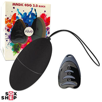 Віброяйцо Alive Magic Egg 3.0 Black