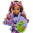 Лялька Монстр Хай Клодін Вульф Піжамна вечірка Monster High Clawdeen Wolf HKY67, фото 6