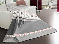 Хлопковый плед Biederlack Bocasa Wohndecke Winterly 150х200