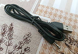 Кабель USB — штекер 3.5 х 1.35 мм штирковий роз'єм шнур живлення юсб 3.5*1.35