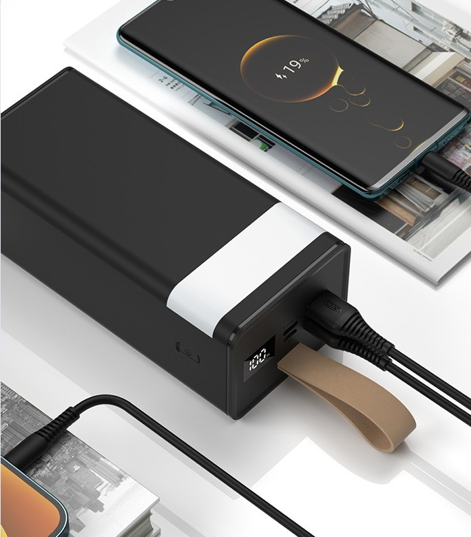 Портативний акумулятор Power Bank 40000mAh XO PR130 22.5W Black