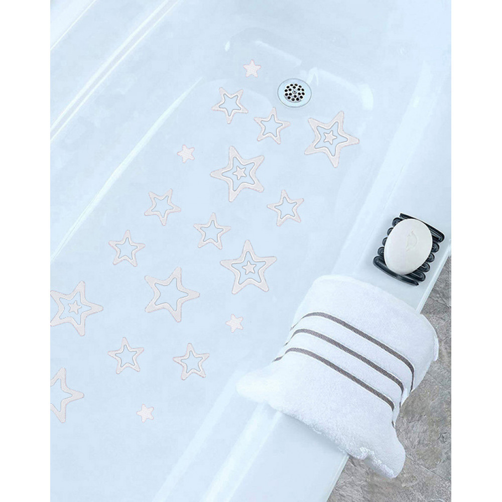 Мінікилимки для ванної протиковзні Xinfugu AST-014 8.5х8.5 cm 6 шт. Білий