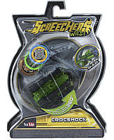 Дикие Скричеры 1-й сезон Машинка трансформер Screechers Wild Original L2 Крокшок Crocshock Крокодил