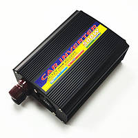Інвертор на 500W з 12 на 220 В, Перетворювач напруги для дому SY12-500W Чорний (88104e)