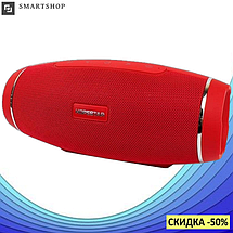 Портативна Bluetooth колонка Hopestar H27 Чорна - потужна акустична стерео блютуз колонка, фото 4