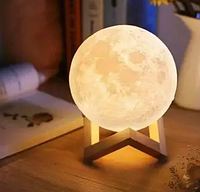 Лампа ночника Луна 3D Magic LED Moon сенсорный