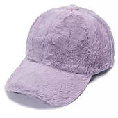 Хутряна кепка,демісезонна кепка,жіноча кепка, чоловіча кепка, бейсболка,пурпурова
