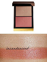 Палитра для контуринга лица хайлайтер и румяна TOM FORD Skin Illuminating Powder Duo 07 Incandescent 12 г