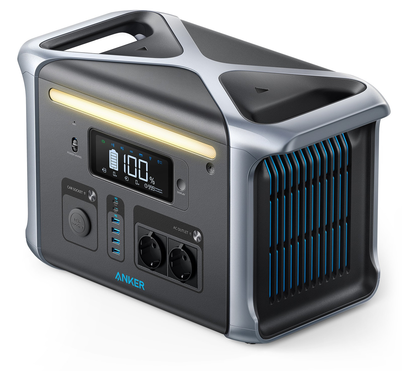 Портативне джерело живлення ANKER 757 PowerHouse — 1229Wh/AC 1500W/100W