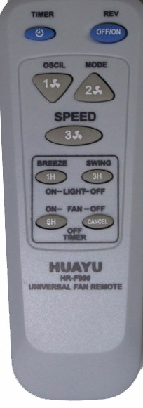 Універсальний пульт для вентиляторів HUAYU HR-F800, мультикод