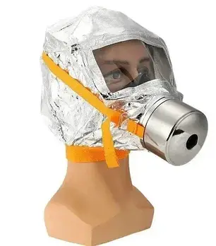 Протигаз Fire mask TZL 30, сірий, фото 3