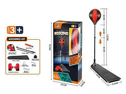 Боксерський набір - Боксерська груша на стійці з рукавичками YC 856 L1, висота 112 см