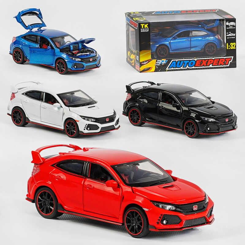 Машина металопластик LF - 85358 "Авто Експерт", 4 кольори, 1:32, світло, звук, інерція, відчиняються двері, фото 1